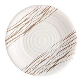 Melamine plastic serving plate, dishwasher safe, BPA Free, dinner plates,salad plates, 8.5 inch