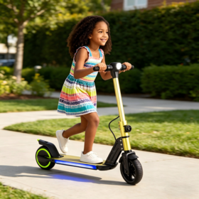 2026 schicker 2-Rad Kinder roller lebenslang faltbar 21,6 V 2,5 Ah Elektro roller mit LED-Rädern für Park &amp; Community Travel