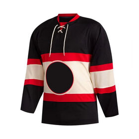 New Arrival Best Quality 100% Polyester Team Breathable Field Hockey Jersey Men Sublimation Ice Hockey for men OEM