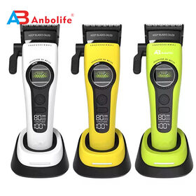 Tijeras de Peluquería Profesionales de Acero 440C, 6.0 Pulgadas, Recubrimiento de Titanio, Hoja Recta, Recargable por USB, Certificado CE