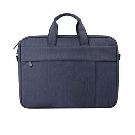 Logotipo personalizado impreso portátil impermeable poliéster bolsa de ordenador portátil mejor precio