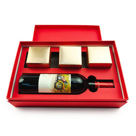 Cajas de Regalo de Embalaje de Vino Personalizadas de Alta Gama 2026 con Pantalla Elevadora Automática