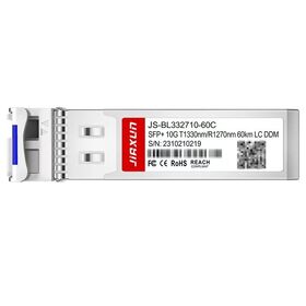 Jia Xun JS-BL49311G-10C 1.25Gbps SFP BIDl transceptor, modo único, 10km Reach1490nm Tx para 1310nm Rx Simplex LC receptáculo
