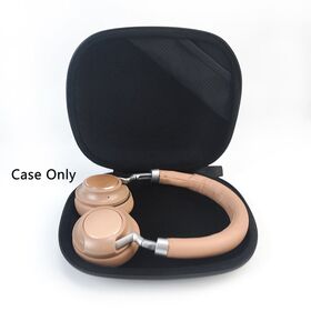Tas Penyimpanan Headphone EVA Grosir, Tas Jinjing Headphone Over-Ear Portabel Tahan Air Tahan Guncangan untuk Perjalanan Penggunaan Sehari-hari, Casing Headphone