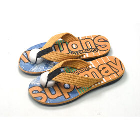 Chanclas de los hombres con soporte de arco, calzado cómodo para caminar, verano playa caminando Tanga cojín sandalias, hombres tanga sandalia
