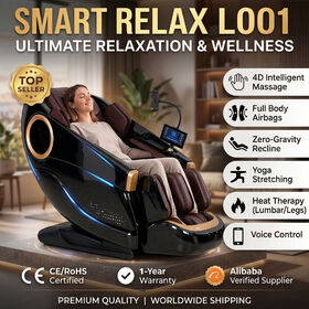 Best-Selling Wireless Charging Zero Gravity Full Body Care Chair Shiatsu Sl Track Luxury 4D Massage Chair for Rolling