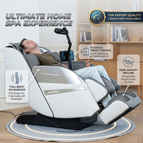 Manufacturers Wholesale Rolling Zero Gravity 4D Full Body Massage Chair for Home Use with 12 Auto Programs Massage System