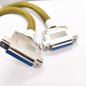 J30J Connector Complies with MIL-83513 and J30J-100TJL Dual Micro Rectangular Connector with Wire Clamps and Shielded Nets
