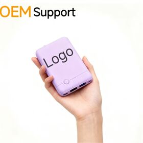 Mini Batterie Externe Portable 5000mAh OEM/ODM 2026, Parfaite pour les Trajets Quotidiens, Compatibilité Téléphonique, Facile à Tenir et à Transporter, Sûre