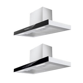 T-Type Top Suction Range Hood, Household Kitchen Ceiling Mounted Extractor Hood for Small Apartment