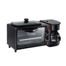 3 In 1 Breakfast Maker, Household Multifunctional Breakfast Machine, Electric Toaster Coffee Egg Cooker Combo