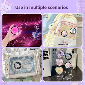 Digital AI Smart Badge Rapid Bluetooth Image Transfer Custom Wearable Metal Electronic Display Pin Business 360x360
