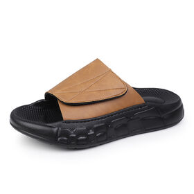 Men EVA Slide Sandals Lightweight Comfortable Beach Indoor Slippers Big Size 39 45