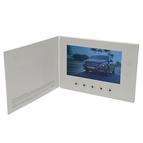 Customized Video Brochure Card with Specialized Design Options