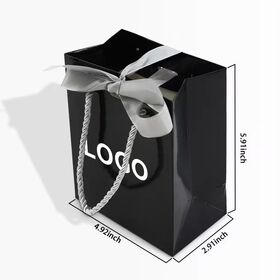 Luxurious jewelry shopping bag Custom paper bags paper lunch bags paper bag printing carry bag paper