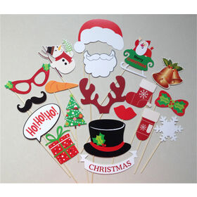 New Design Funny Party Favor Paper Christmas Photo props