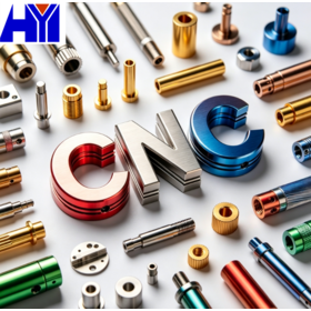 Huayi Group ISO9001 OEM ODM Custom Colorful CNC Machining Parts Aluminum Brass Stainless Steel Copper Precision Shaft Sleeve Nut