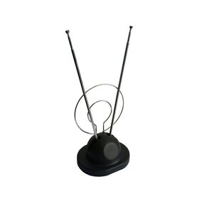 2026 En Gros Pas Cher Antenne De Haute qualité cercle noir FM VHF UHF intérieur tv antenne amplificateur