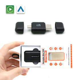 Private Tooling OEM ODM Wireless Carplay Adapter Bluetooth Connection Wired To Wireless USB Dongle For Cars