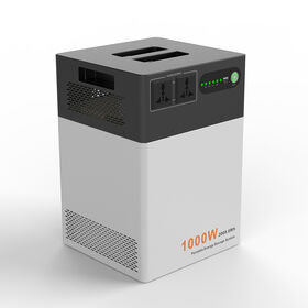 Wholesale 2009.6wh large capacity portable mobile outdoor home backup solar inverter generator 1200w 1000w lifepo4 power station