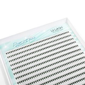 Ultra Noir Foncé Premium Large Premade Fan 5D 0,07 0,05 Plateaux Coréen PBT Soie Premade Fans Extensions de Cils