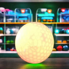 Super Bright LED Golf Balls for Night Sports Glowing in the Dark