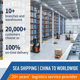 Agen Pengiriman DDP FBA Shenzhen Guangzhou China ke Gudang Amazon Eropa, Freight Forwarder Konsolidasi