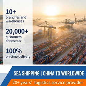 Agen Logistik Pengiriman Amazon FBA Profesional dari Shenzhen ke Inggris/Jerman/Prancis