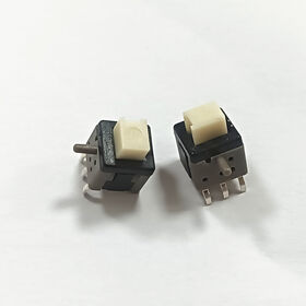 5.8x5.8 mm Push button switch with PPA heat-resistance material DC12V 0.05A current 30000 cycles lifetime