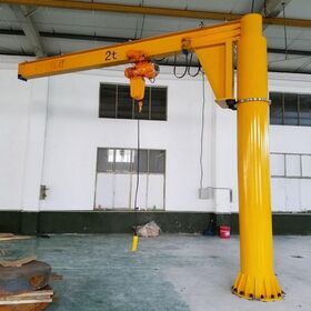 Harga Terbaik Crane Jib Terpasang Kolom Heavy Duty Kapasitas 1 Ton untuk Pengangkatan Bengkel