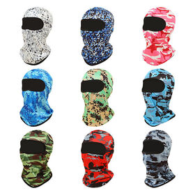 Cache-visage de masque de ski personnalisé pour le cyclisme coupe-vent et les sports de moto