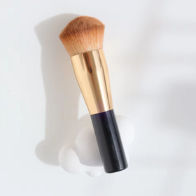 Pinceau Kabuki Synthétique Professionnel de Haute Qualité pour Maquillage Liquide, Poudre Minérale et Estompage