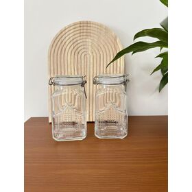 Wholesale food grade glass storage bottle