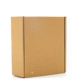 Custom Logo Corrugated Box Foldable Colour Print Cardboard Apparel Mailer Shipping Tuck Top Box