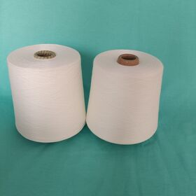 Nuevo hilo de algodón estándar de la cuenta del Ne del hilado hecho girar anillo crudo de alta calidad del algodón para la materia textil de la tela