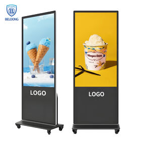 Piso innovador que coloca las ventanas de la pantalla táctil del quiosco de la máquina de la señalización del jugador HD Digital de la publicidad del LCD para el uso comercial interior