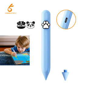 Active Stylus Pen for iPad Cartoon Cute Kawaii School Office Supplies Gift With Palm Rejection for Children With Type-C Charging