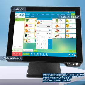Inteligente de mano terminales POS Android inteligente sistema operativo 4G WiFi portátil móvil terminal pago NFC lector sin contacto