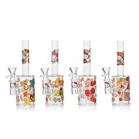 Esigo Decal Design Expédition Rapide Verre Huile DAB Rig Verre Tuyau D'eau