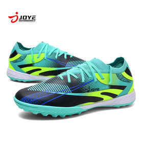 Zapatillas de Fútbol para Niños Ag/TF, Calidad Profesional, Cómodas, con Tacos para Césped y Goma para Fútbol Sala