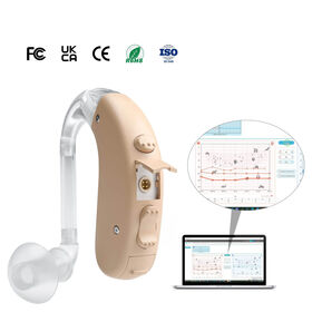 16-Channel Digital BTE Hearing Aids with Noise Cancellation Digital Amplifier for Elderly Healthcare Facilities OEM Product