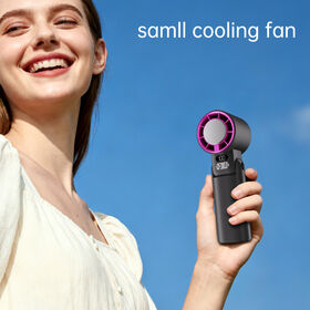 Camping Folding Handheld Fan Source Factory Portable Folding Fan OEM