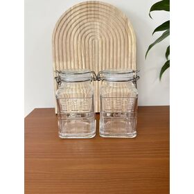 Wholesale kitchen glass storage bottle glass bottle