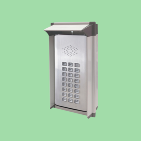 4G LTE GSM Wireless Door Intercom System 12 Household Multi-Resident Access Control Remote Unlock for Apartment Buildings