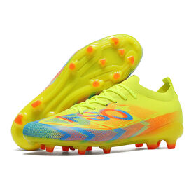 Adult Youth Football Shoes Low Top TPU Long Studs Soccer Cleats Big Size 35 45