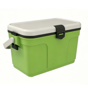 13l de calidad alimentaria PP interior camping hielo cofre coche portátil duro refrigerador caja hielo cofre con tapa integrada