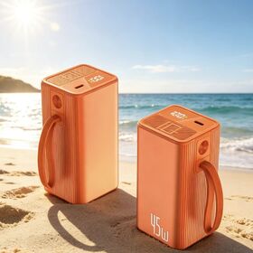 2026 Nouvelle Conception En Alliage D'aluminium Logement Banque D'alimentation D'ordinateur Portable 10000mAh Charge Rapide PD45W pour Téléphone/Ordinateur Portable Toute La Puissance de La Journée pour le travail