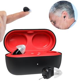 Digital Hearing Aid Amplifier Rechargeable Medical Device for Seniors 16 Channel CIC Ear Aids