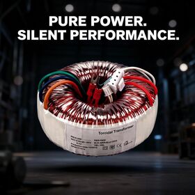 High Efficiency Toroidal Transformator 220VAC to 12 VAC Ring Transformer for Audio Amplifier and Medical Equipment