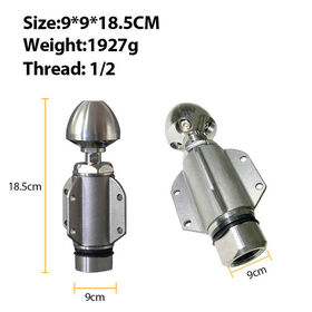 High Pressure Water Jet Sewer Cleaner Sewer Jetter Nozzles, Sewer Cleaning Nozzle Rotating Sewer Nozzle